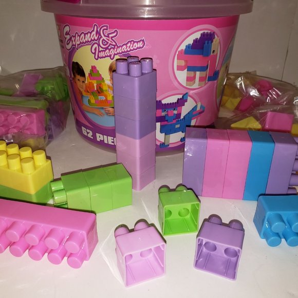 New 52pc Block Bucket - Picture 7 of 9